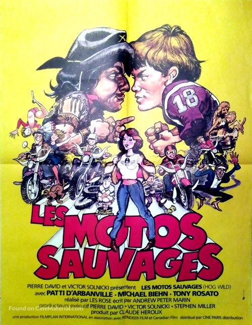 Hog Wild - French Movie Poster