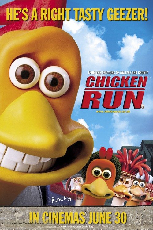 Chicken Run - British Movie Poster