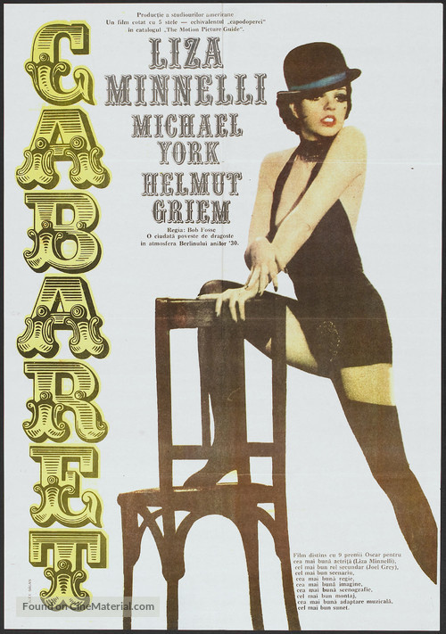 Cabaret - Romanian Movie Poster