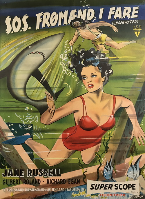 Underwater! - Danish Movie Poster