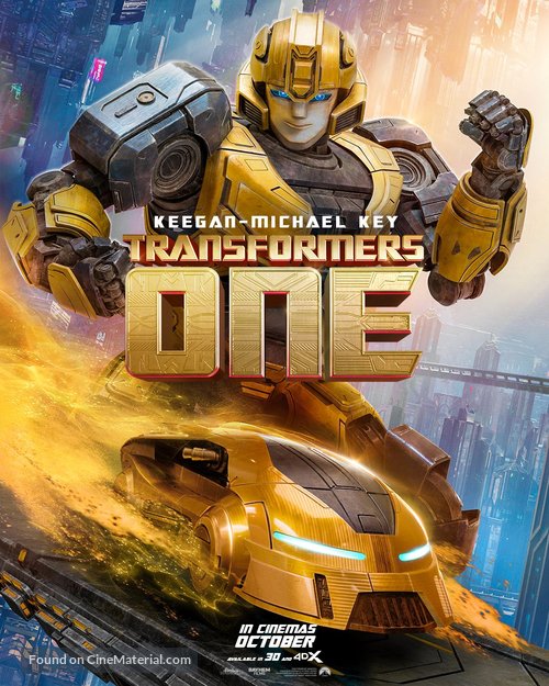 Transformers One - British Movie Poster