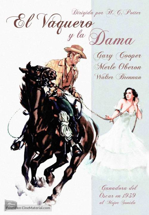 The Cowboy and the Lady - Spanish DVD movie cover
