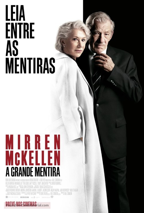The Good Liar - Brazilian Movie Poster