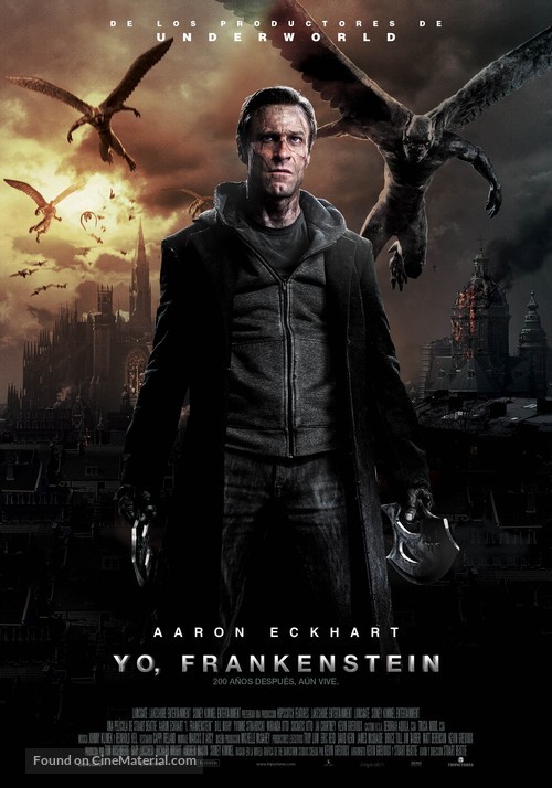 I, Frankenstein - Spanish Movie Poster