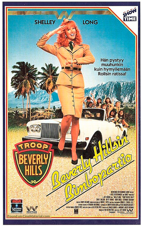 Troop Beverly Hills - Finnish VHS movie cover