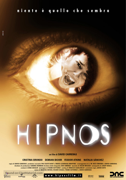 Hipnos - Italian Movie Poster