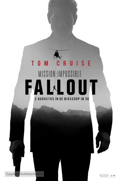 Mission: Impossible - Fallout - Dutch Movie Poster