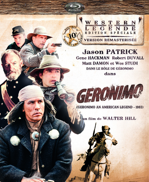 Geronimo: An American Legend - French Movie Cover