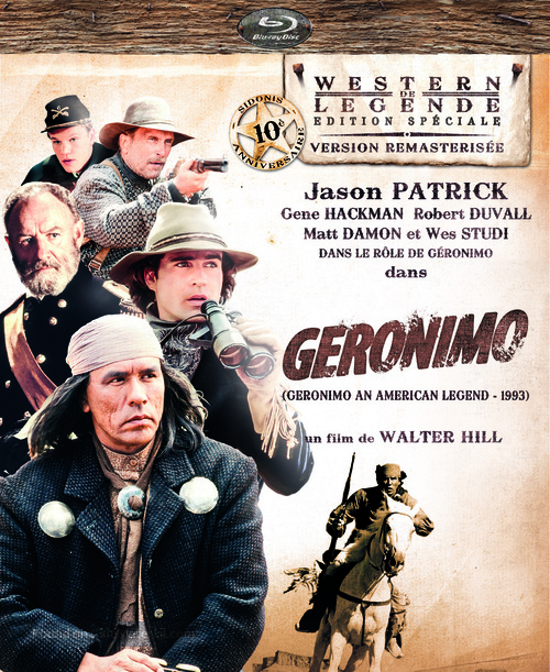 Geronimo: An American Legend - French Movie Cover