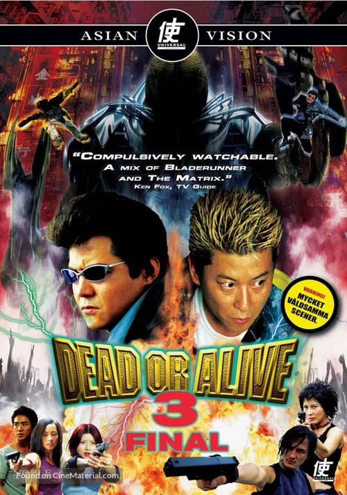 Dead or Alive: Final - Swedish Movie Cover