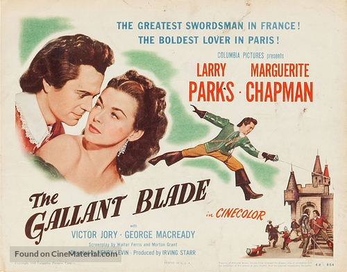 The Gallant Blade - Movie Poster