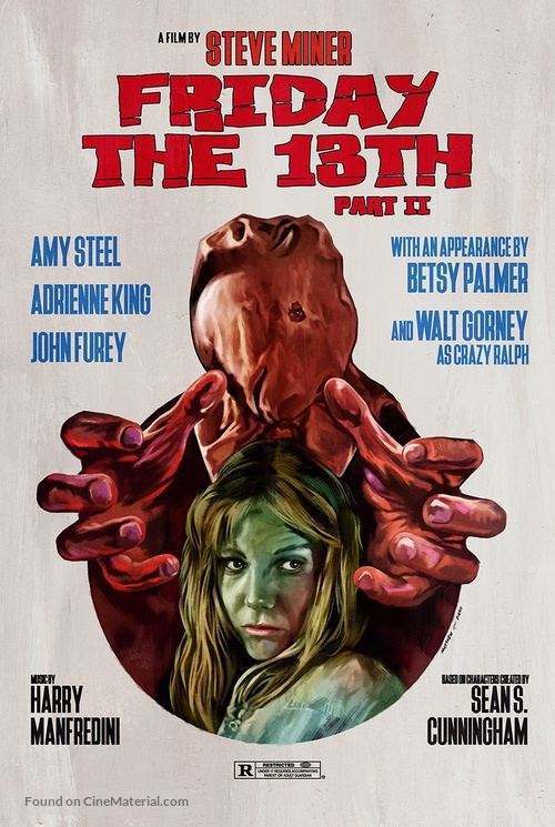 Friday the 13th Part 2 - Canadian Movie Poster