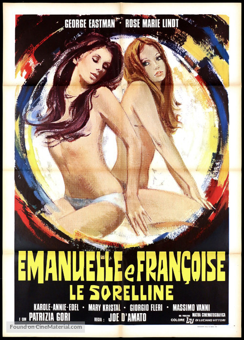 Emanuelle e Fran&ccedil;oise le sorelline - Italian Movie Poster