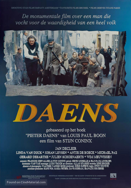 Daens - Dutch Movie Poster