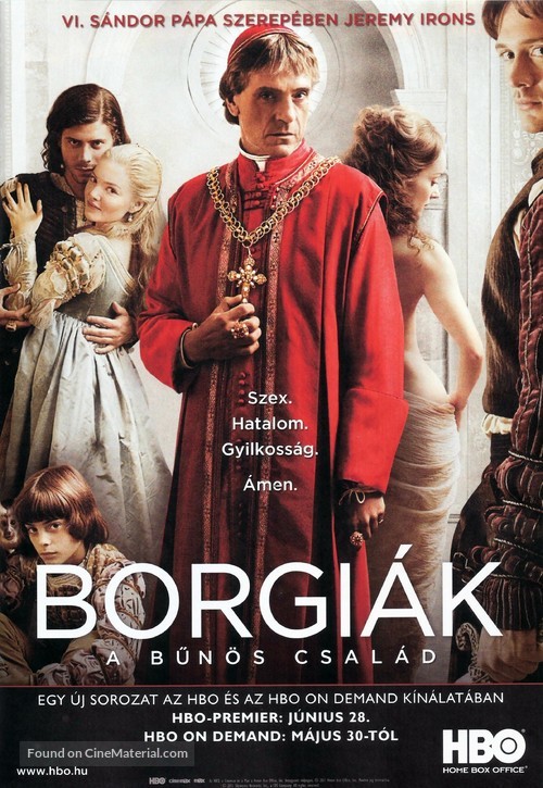 &quot;The Borgias&quot; - Hungarian Movie Poster
