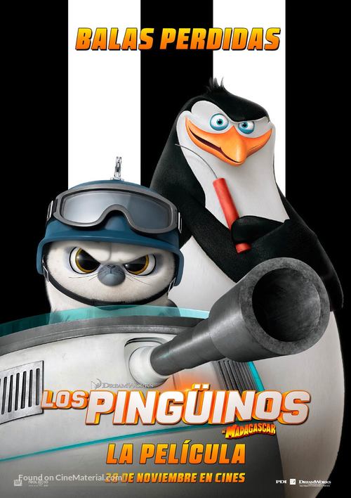 Penguins of Madagascar - Spanish Movie Poster