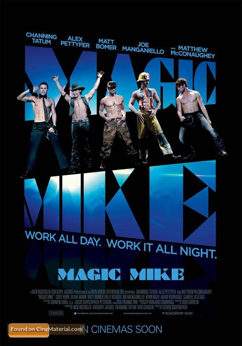 Magic Mike - Australian Movie Poster
