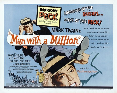 The Million Pound Note - Movie Poster