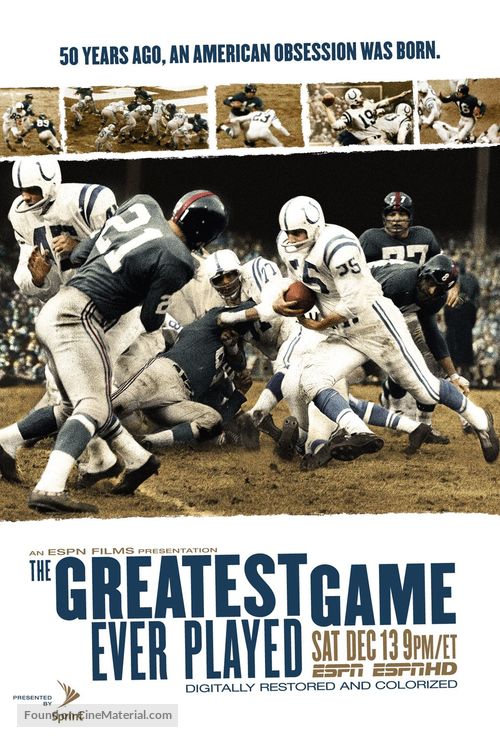 The Greatest Game Ever Played - Movie Poster