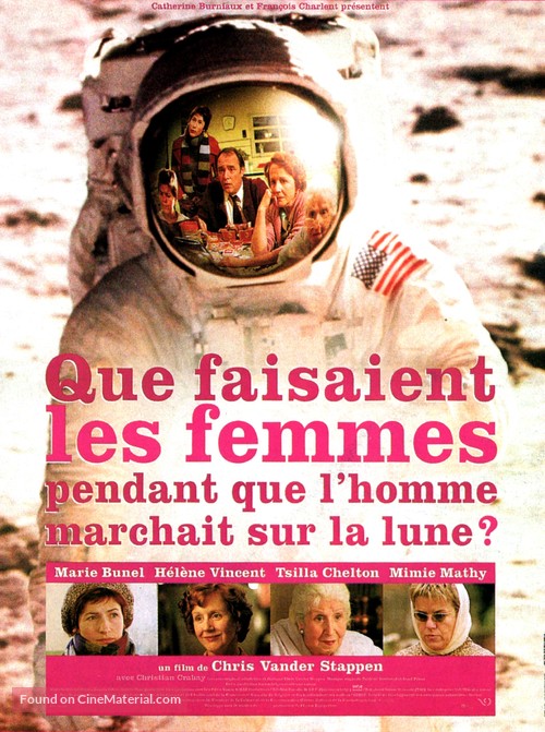 Que faisaient les femmes pendant que l&#039;homme marchait sur la lune? - French Movie Poster