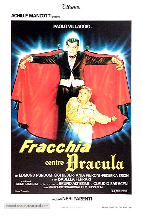 Fracchia contro Dracula - Italian Movie Poster