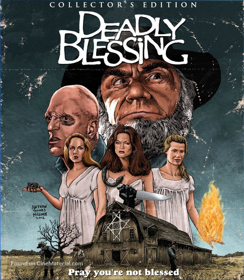 Deadly Blessing - Blu-Ray movie cover