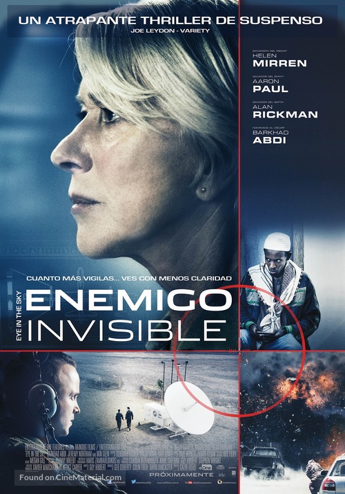 Eye in the Sky - Argentinian Movie Poster