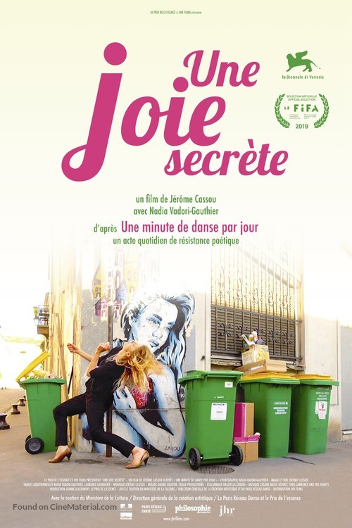 Une joie secr&egrave;te - French Movie Poster