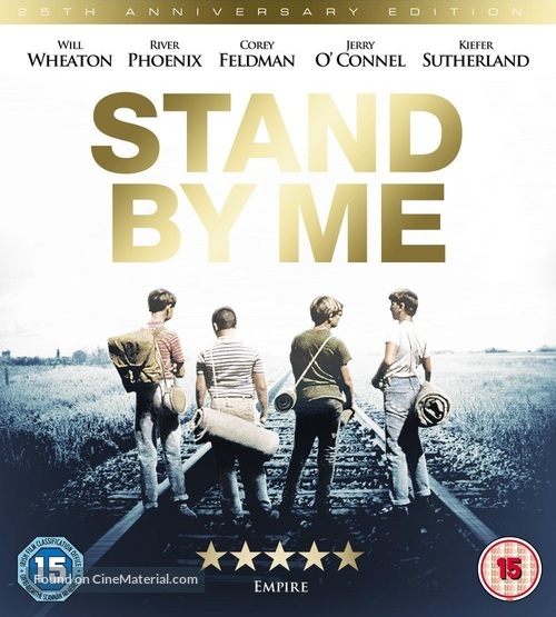 Stand by Me - British Blu-Ray movie cover