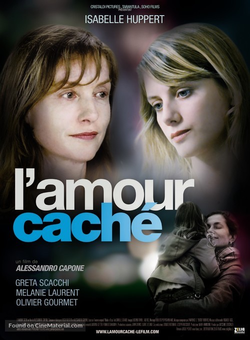 L&#039;amour cach&eacute; - French Movie Poster