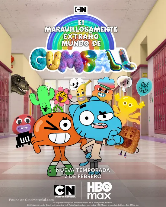 "The Wonderfully Weird World of Gumball" - Mexican Movie Poster