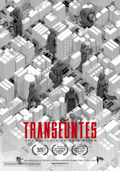 Transe&uacute;ntes - Spanish Movie Poster