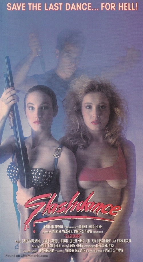 Slash Dance - VHS movie cover