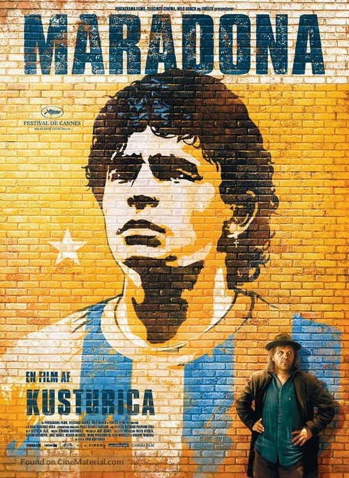 Maradona by Kusturica - Danish Movie Poster