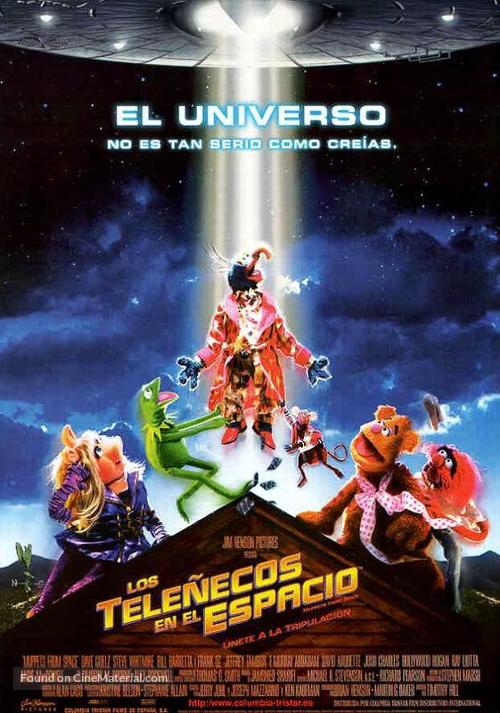 Muppets From Space - Spanish Movie Poster