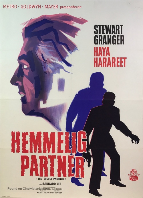 The Secret Partner - Danish Movie Poster