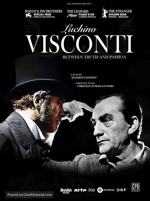 Luchino Visconti - Entre v&eacute;rit&eacute; et passion - International Movie Poster