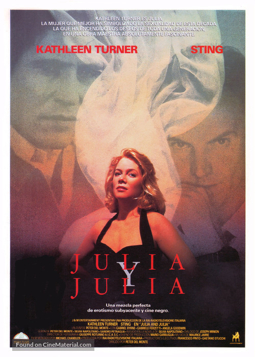 Giulia e Giulia - Spanish Movie Poster