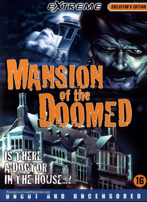 Mansion of the Doomed - German Movie Cover