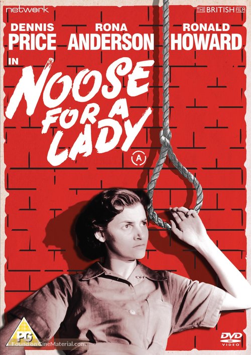 Noose for a Lady - British DVD movie cover