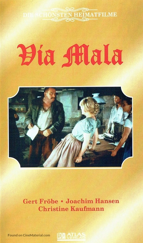 Via Mala - German VHS movie cover