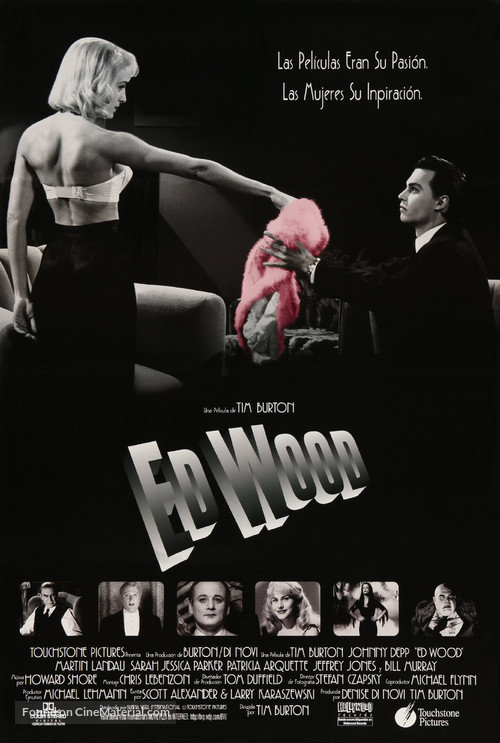 Ed Wood - Spanish Movie Poster