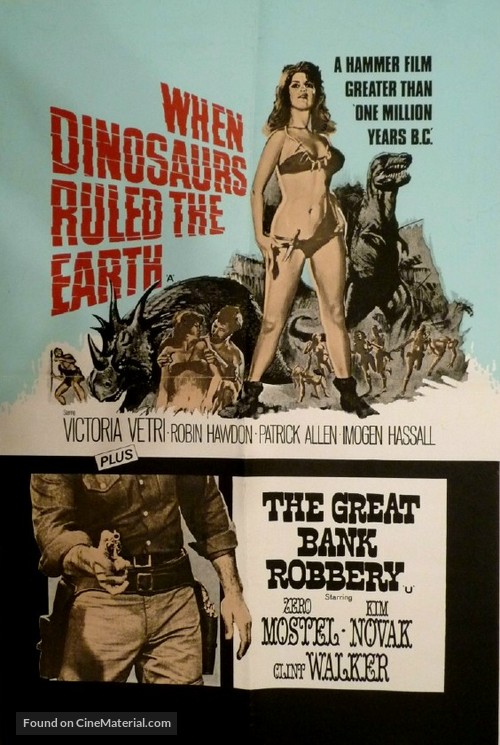 When Dinosaurs Ruled the Earth - British Combo movie poster