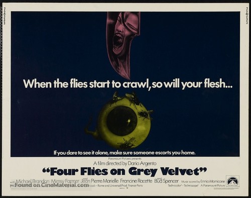 4 mosche di velluto grigio - Movie Poster