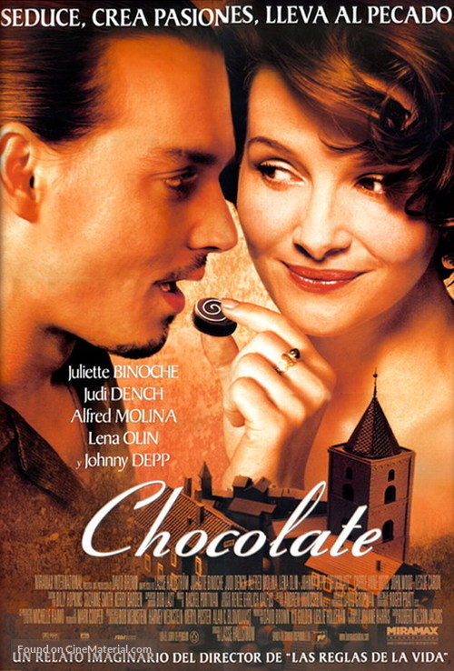 Chocolat - Mexican Movie Poster