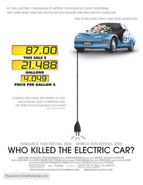 Who Killed the Electric Car? - Movie Poster