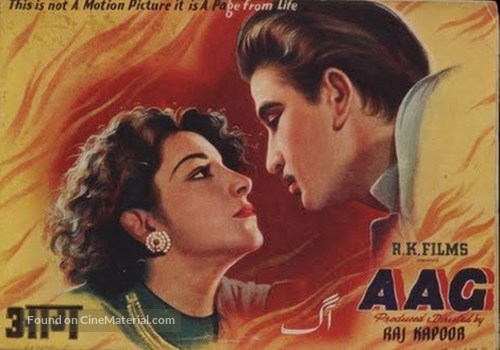 Aag - Indian Movie Poster