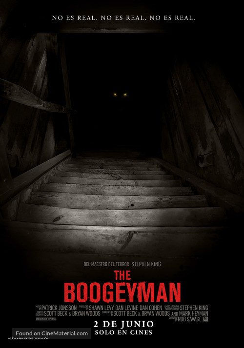 The Boogeyman - Spanish Movie Poster