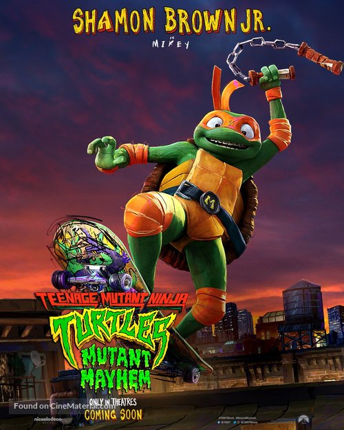 Teenage Mutant Ninja Turtles: Mutant Mayhem - Canadian Movie Poster