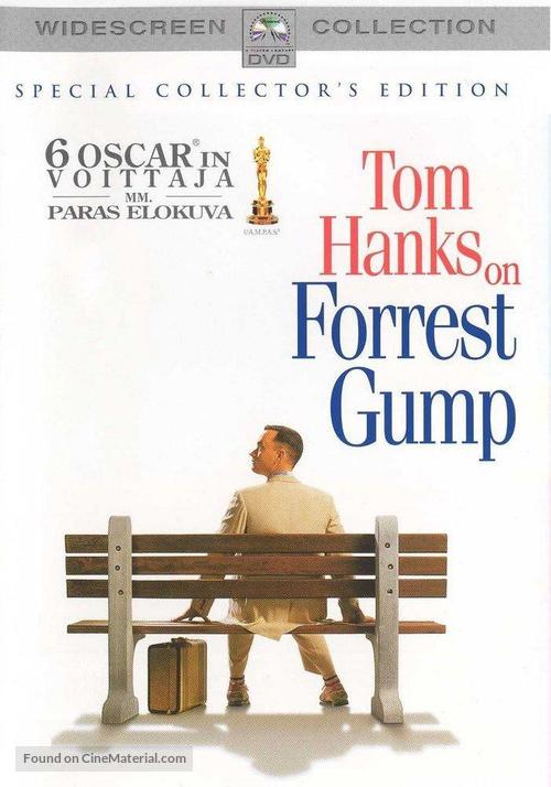 Forrest Gump - Finnish DVD movie cover